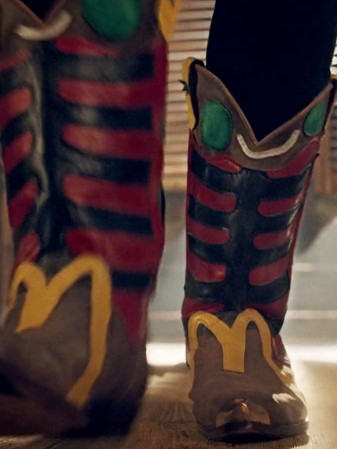 McDonalds Cowboyboot Sonderanfertigung