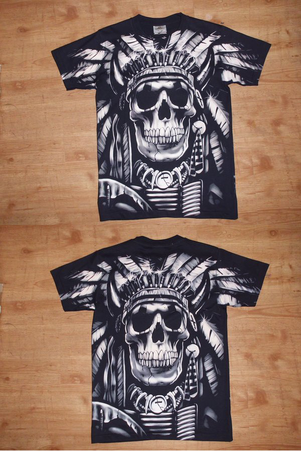T-Shirt Rock Schädel