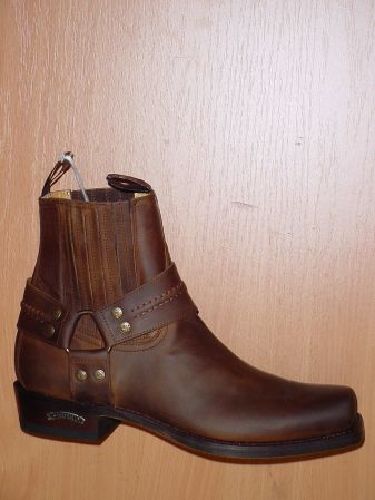 Sendra Biker Bootin Fettleder